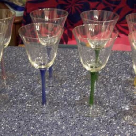 NEW set of eight 12-oz Martini Glasses - Picture 1 of 5